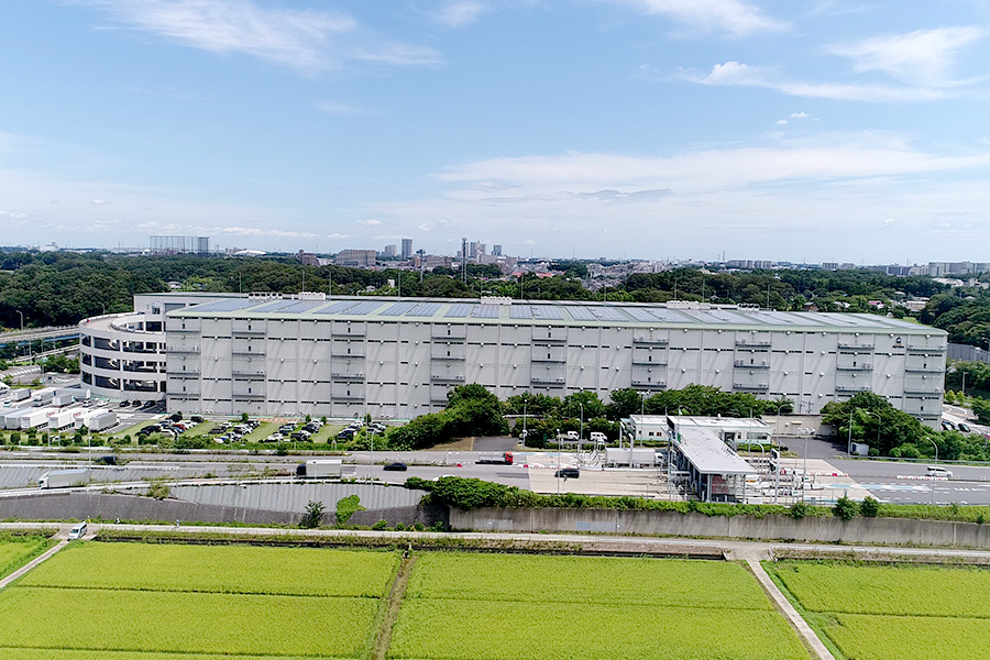 画像：流山第1物流開発（2棟）